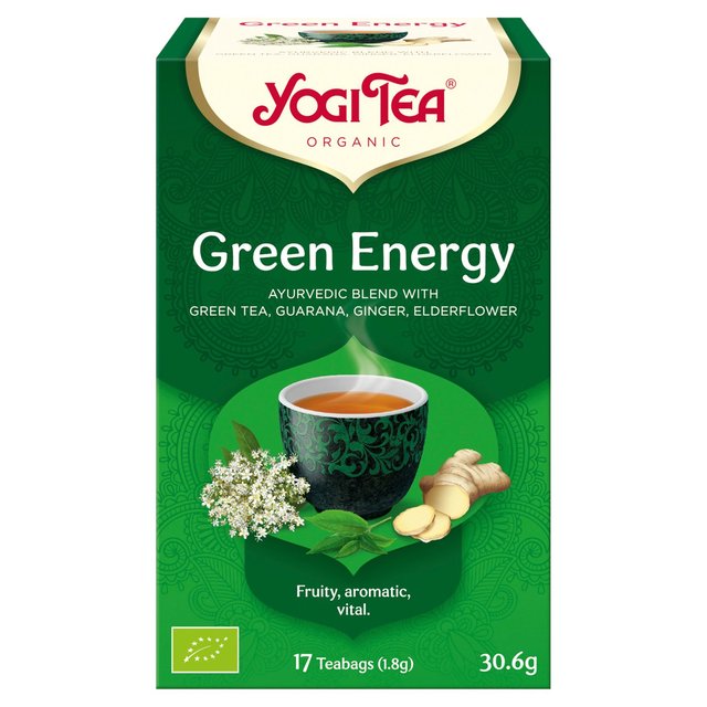 Yogi Tea Organic Green Energy Tea Bags   17 per pack GOODS M&S   