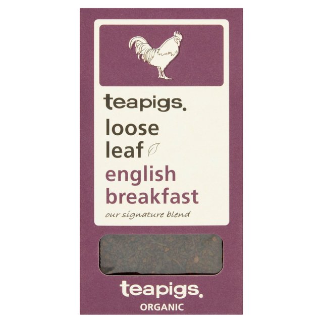 teapigs organic english breakfast loose leaf   100g GOODS M&S   