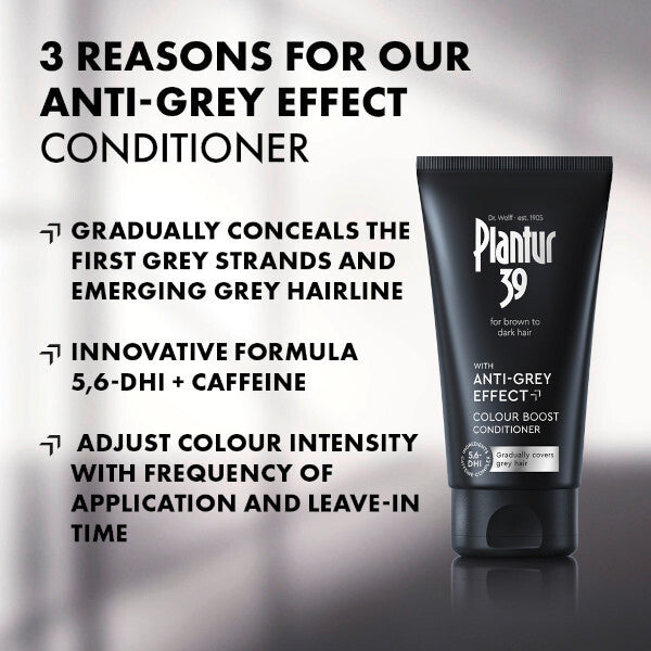 Plantur 39 Brown Anti-Grey Conditioner 2x 150ml, imported from the UK