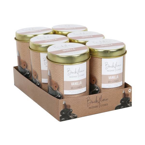Something Different Champa vanilla incense cones, UK version