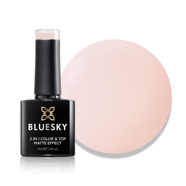 Bluesky Matte Top Gel Blush Pink Petal - British product