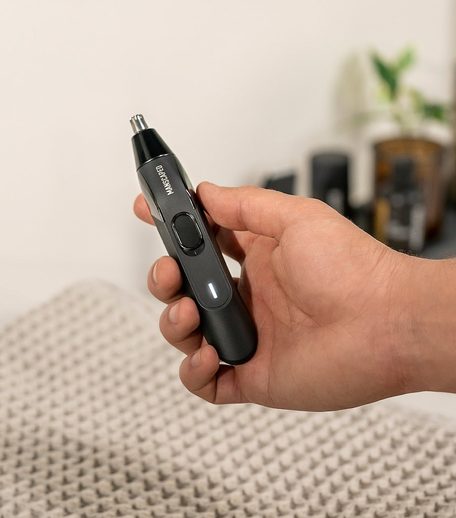 MANSCAPED electric nose and ear trimmer, imported from the UK