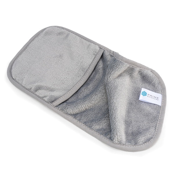Prime Skincare Microfiber Face Towel with Pocket, imported from the UK