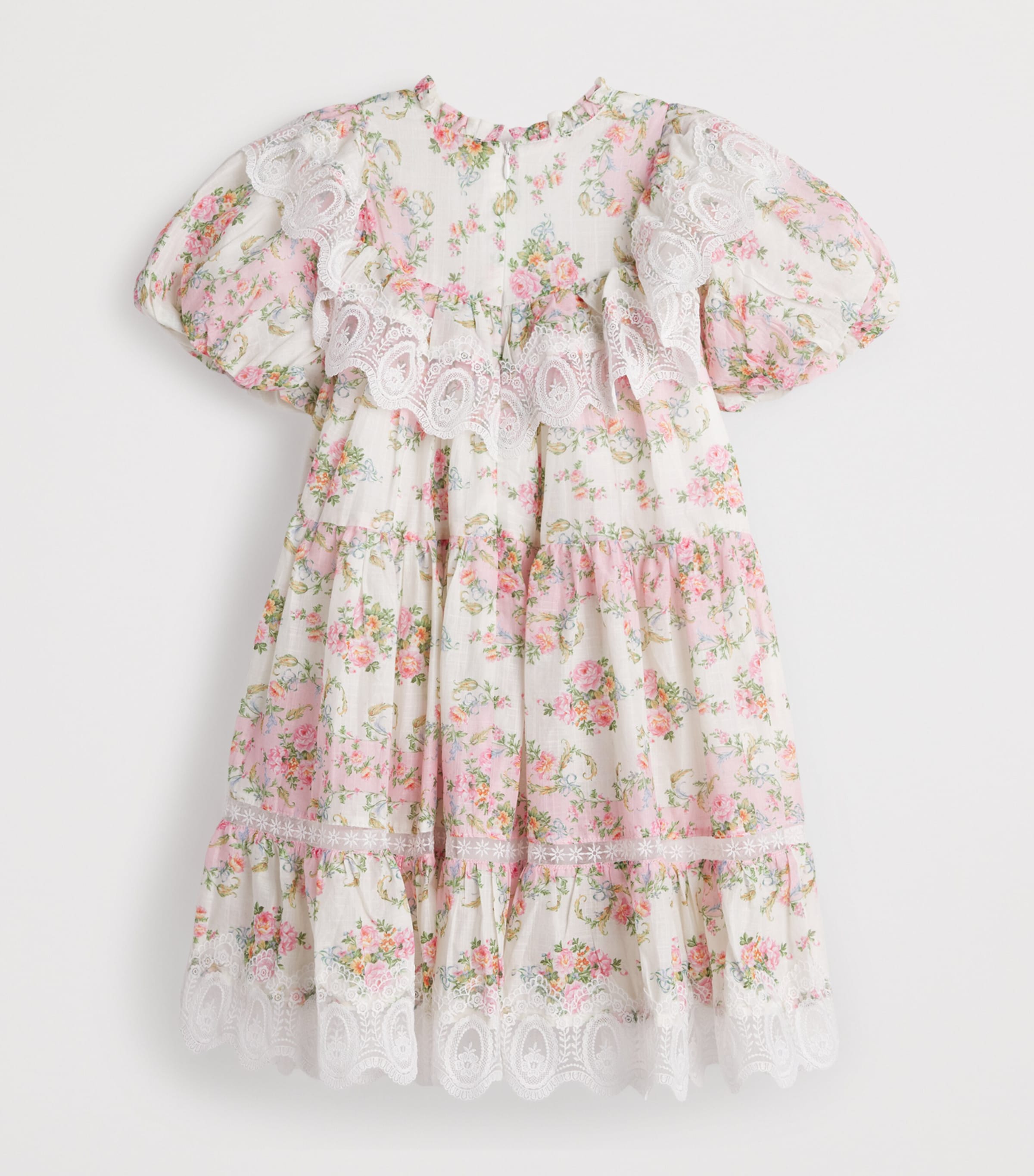Petite Amalie cotton floral dress for children 4-16 years, imported from the UK