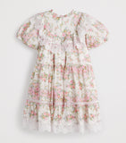 Petite Amalie cotton floral dress for children 4-16 years, imported from the UK