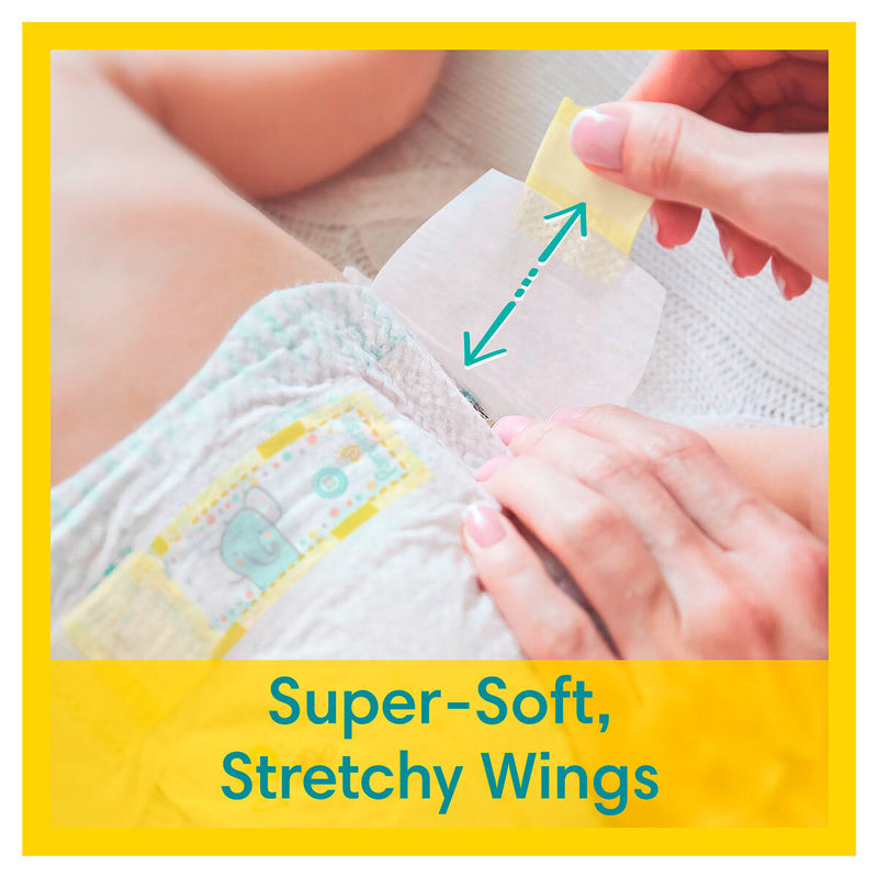 Pampers New Baby Nappies Size 1 80 Pack, imported from the UK