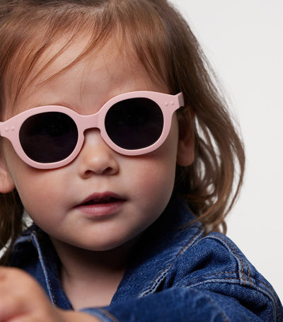 Runde Sonnenbrille mit 100% UV-Schutz für Kinder, 9-36 Monate