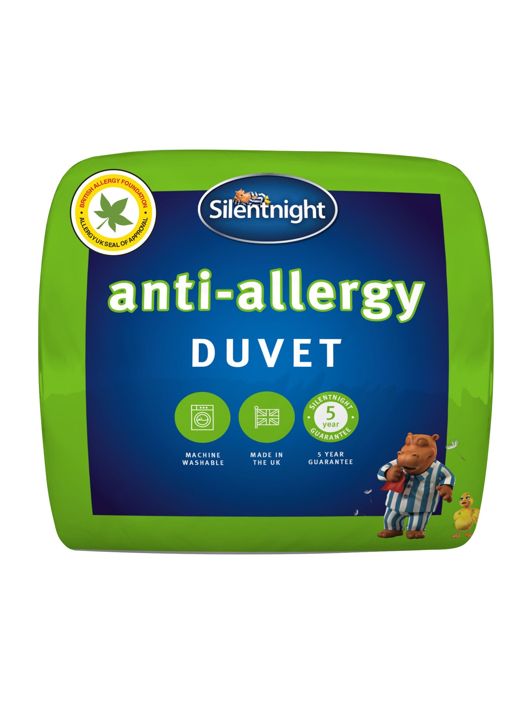 Silentnight Anti Allergy 4.5 Tog duvet (British brand)