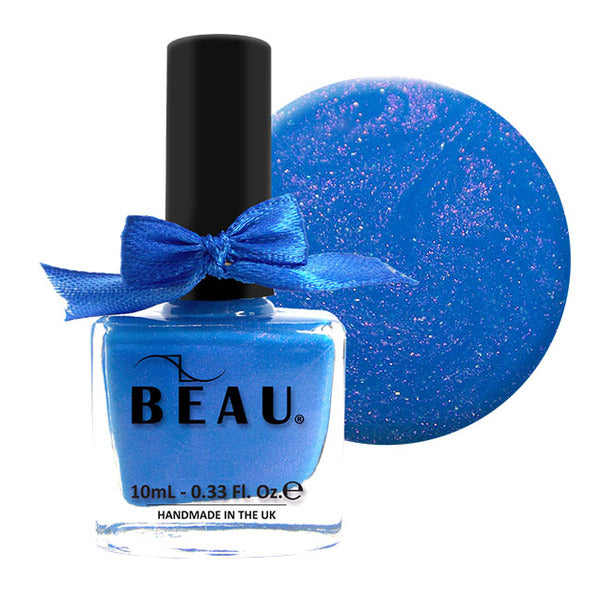 Beau ReAzure Me Neon Nail Polish 10ml bottle - British product
