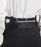 Giorgio Armani silk cummerbund formal accessory, UK version