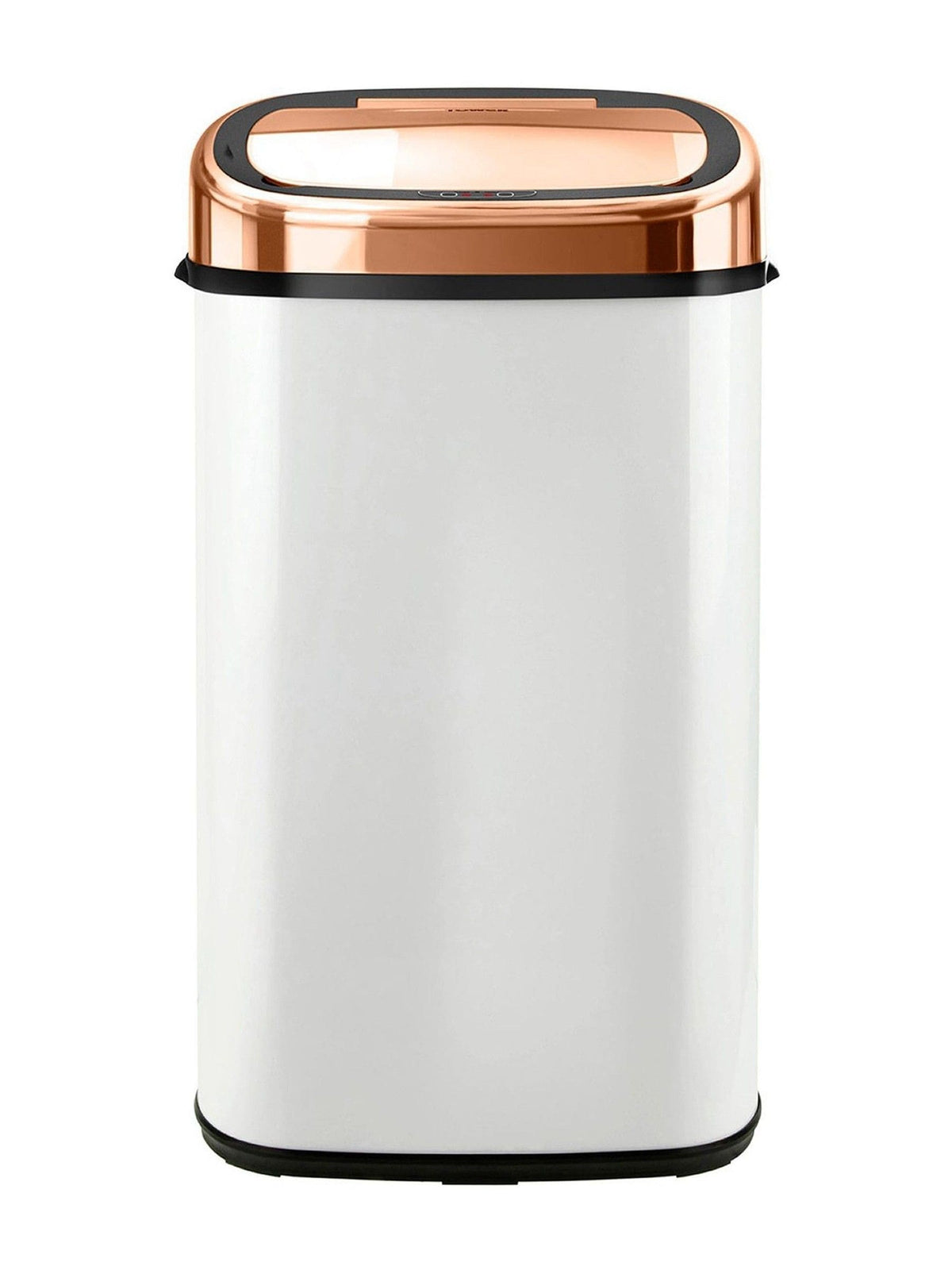 Tower White and Rose Gold sensor kitchen bin 58L (British brand)