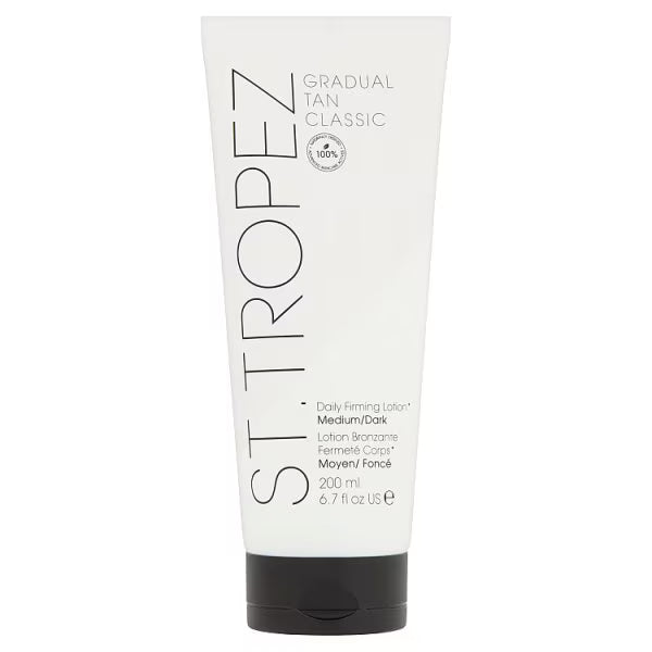 St.Tropez Gradual Tan Daily Firming Lotion Medium Dark 200ml (British brand)