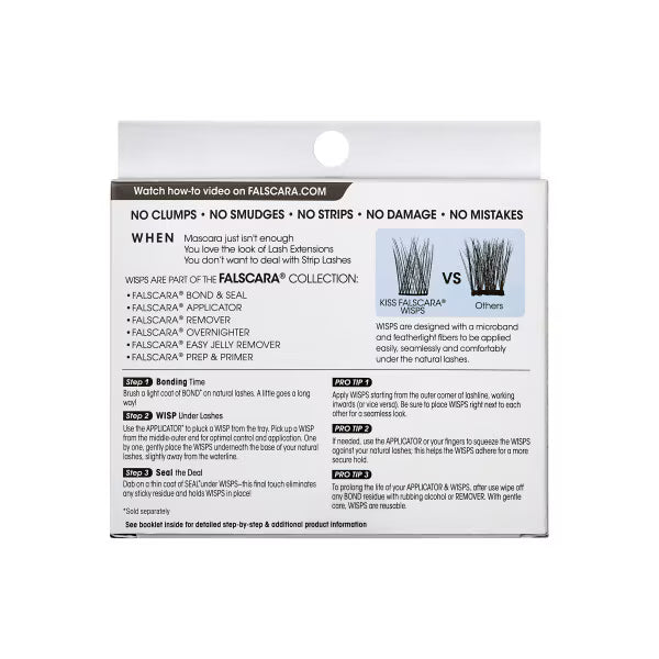 DNR Kiss Falscara Wisps 02 30 pack - British product
