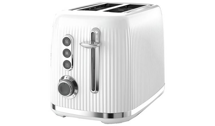 Breville VTR037 Bold 2 Slice Toaster - White - McGrocer