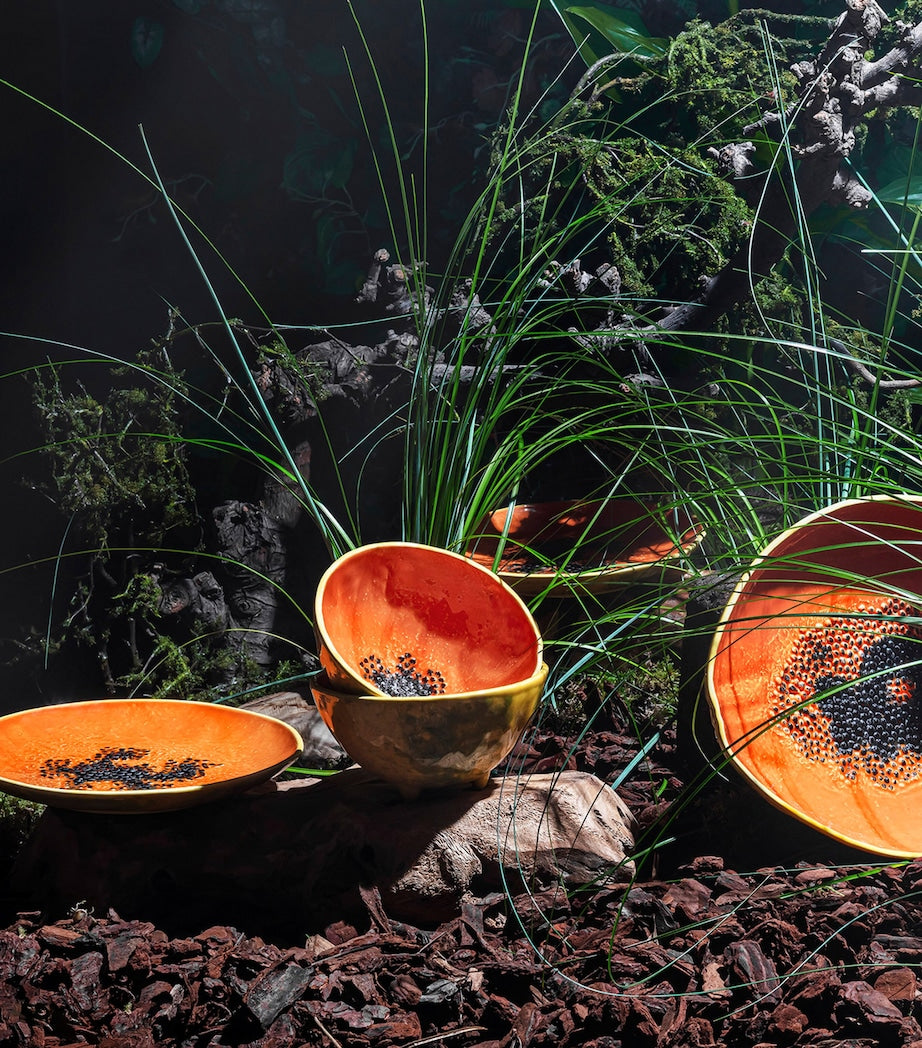Bordallo Pinheiro Papaya Plate (21cm)