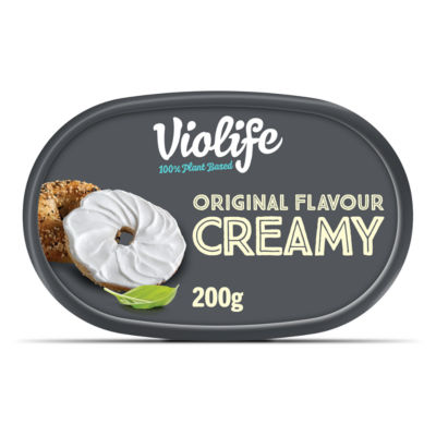 Violife Creamy Vegan Soft Cream Cheese Alternative 200g (British brand)