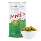 Brindisa Perelló Gordal Pitted Green Olives with Guindilla Chillies 3 x 600g