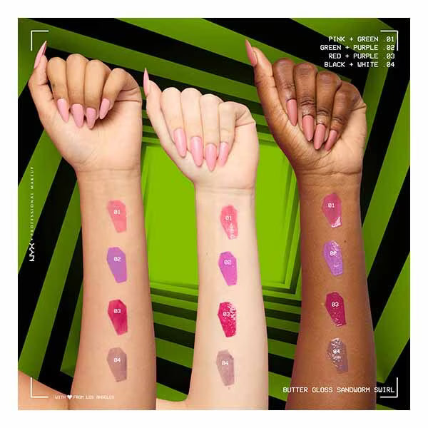 DNR Butter Lip Gloss Sandworm Swirl 03 - British product