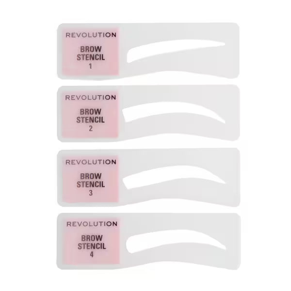 Revolution Stamp & Go Brow Medium Brown, imported from the UK