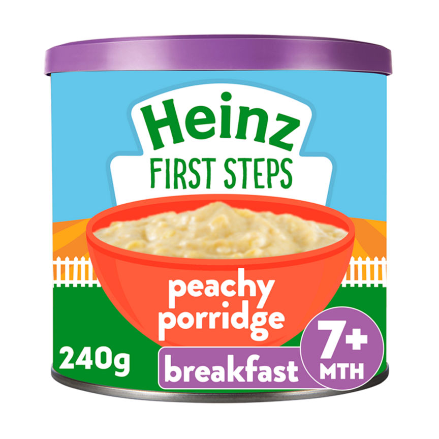 Heinz Perfectly Peachy Multigrain 7+ Months - McGrocer