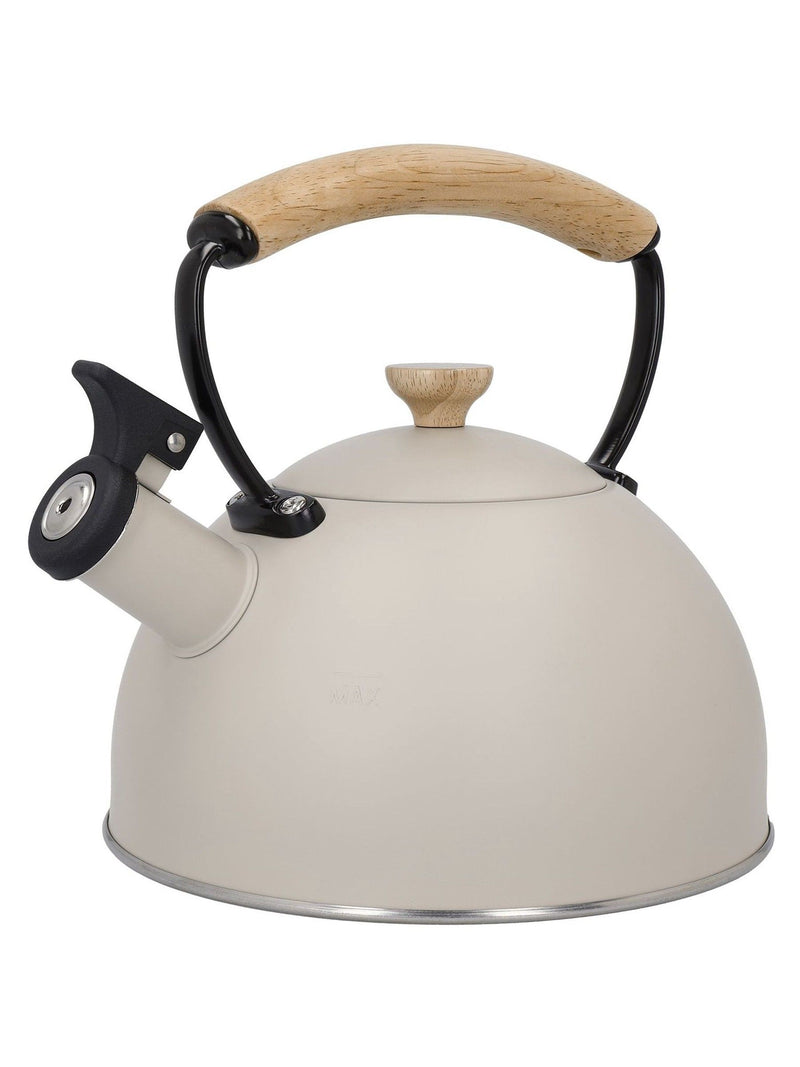 La Cafetiere cream whistling kettle 16L, UK version