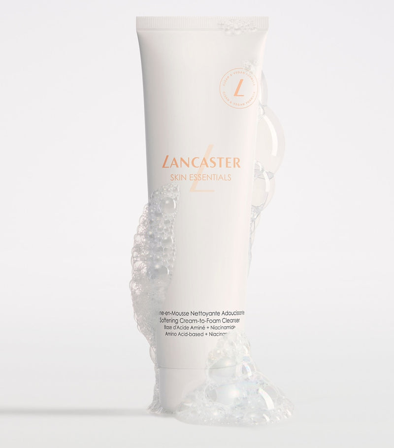 Lancaster softening cream-to-foam cleanser 150ml, UK version