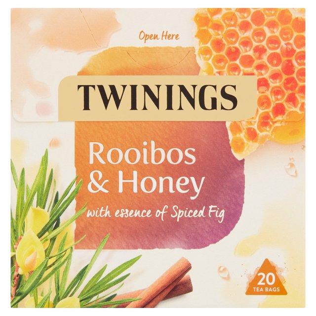 Twinings Rooibos & Honey Herbal Tea   20 per pack GOODS M&S   