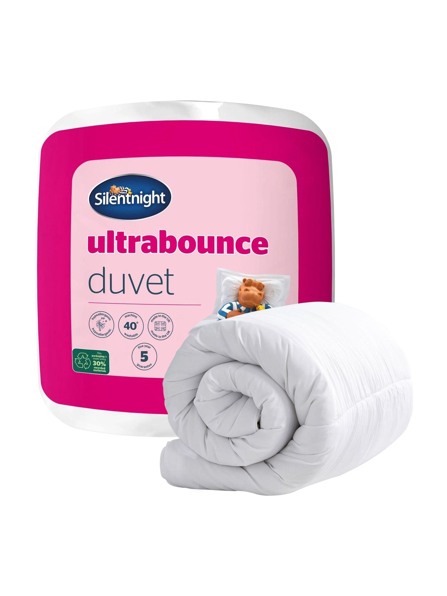 Silentnight Ultrabounce 10.5 Tog Duvet (British brand)