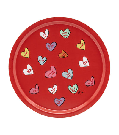 Halcyon Days Birchwood Love Hearts Serving Tray (39cm)