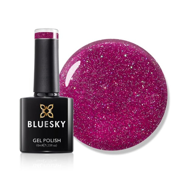 Bluesky Deep Pink Gel Polish Berry Burst - British product