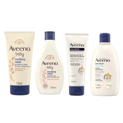 Aveeno Soothing Relief Mother & Baby Bundle Skincare Set