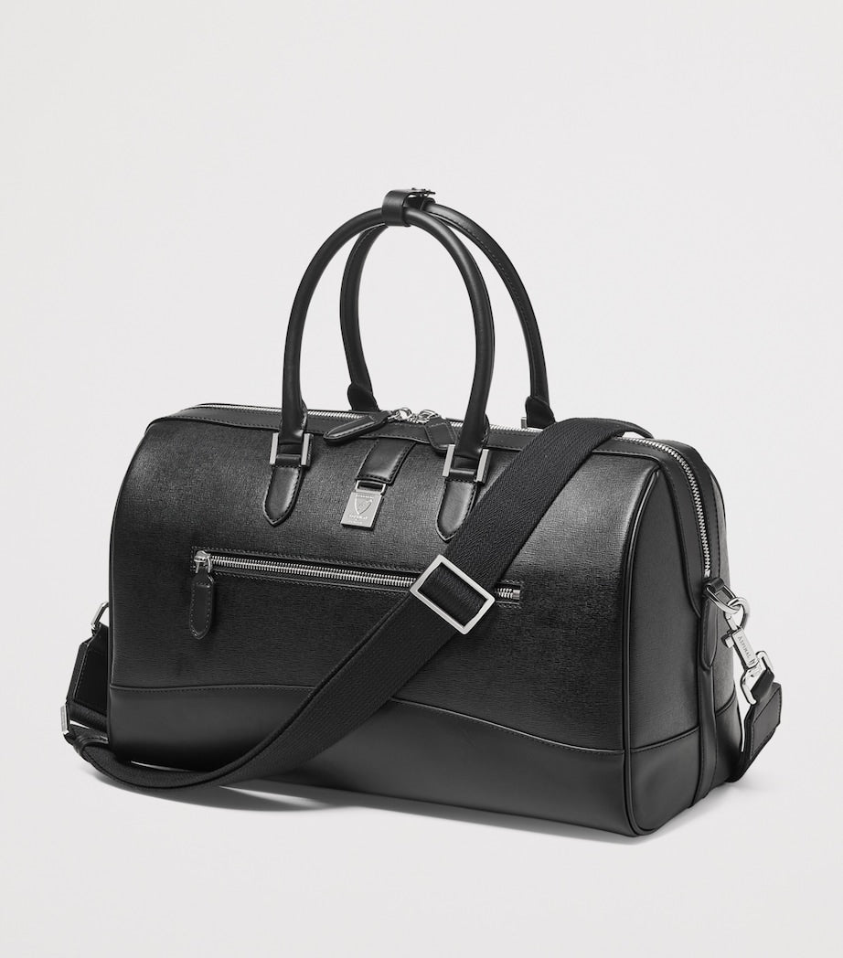 Aspinal Of London Leather Connaught Holdall - British product