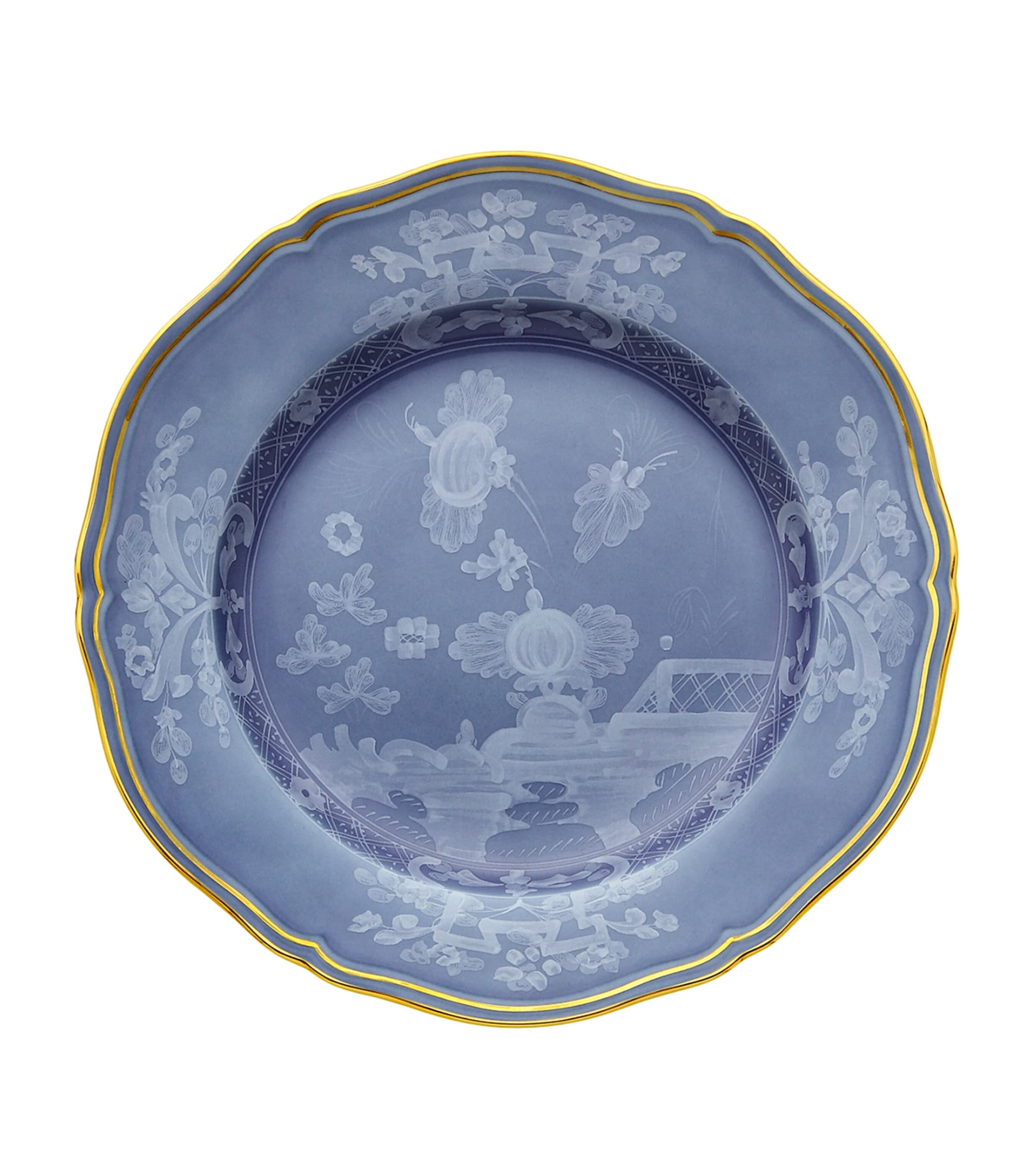 Ginori 1735 Oriente Italiano Pervinca dessert plate 21cm, UK version