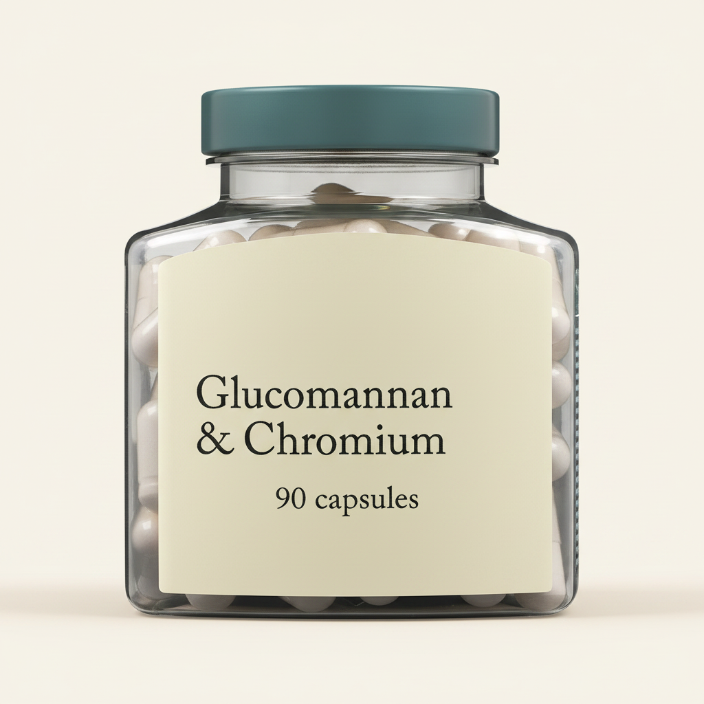 Holland & Barrett Glucomannan Chromium Slimming Capsules 90, UK version