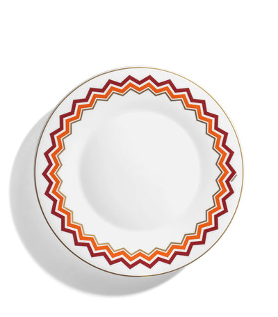 Missoni Home Porcelain Zigzag Dinner Plate 27.5cm