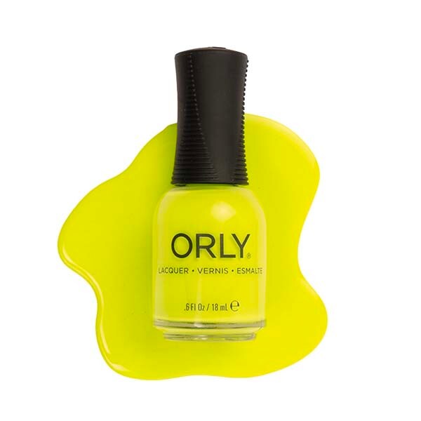 Orly Nail Polish Snatched Neon Yellow 18ml - British product