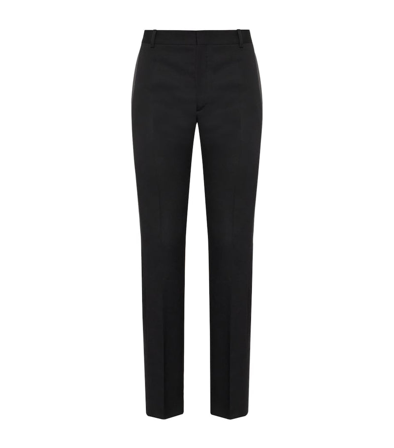 McQueen Wool Tailored Trousers