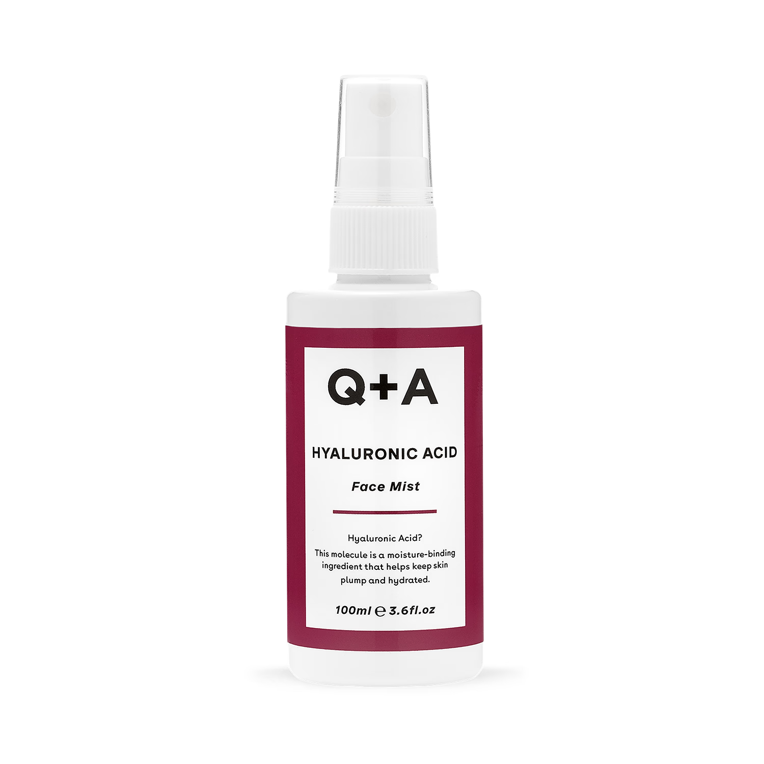 Q+A Hyaluronic Acid Face Mist 100ml (British brand)