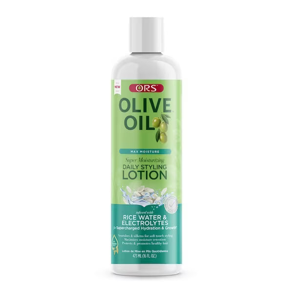 O.R.S Olive Oil Daily Styling Lotion 473ml, imported from the UK