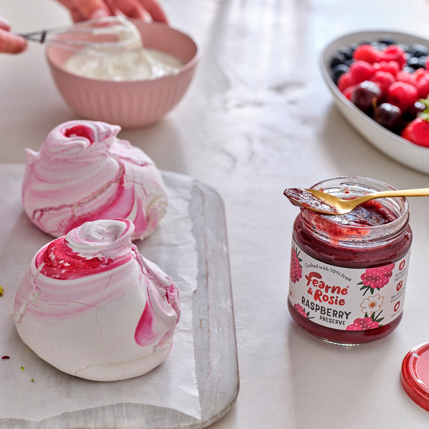 Fearne & Rosie Raspberry Jam (Reduced Sugar) 310g