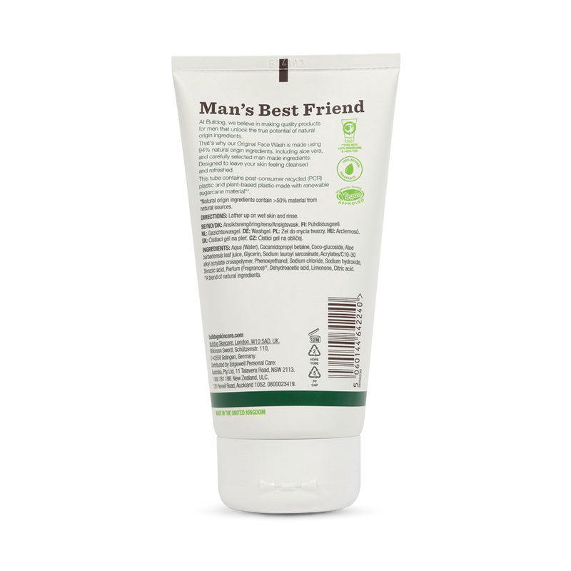 Bulldog Original Face Wash 150ml