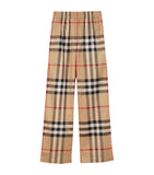 Burberry cotton check trousers - British product