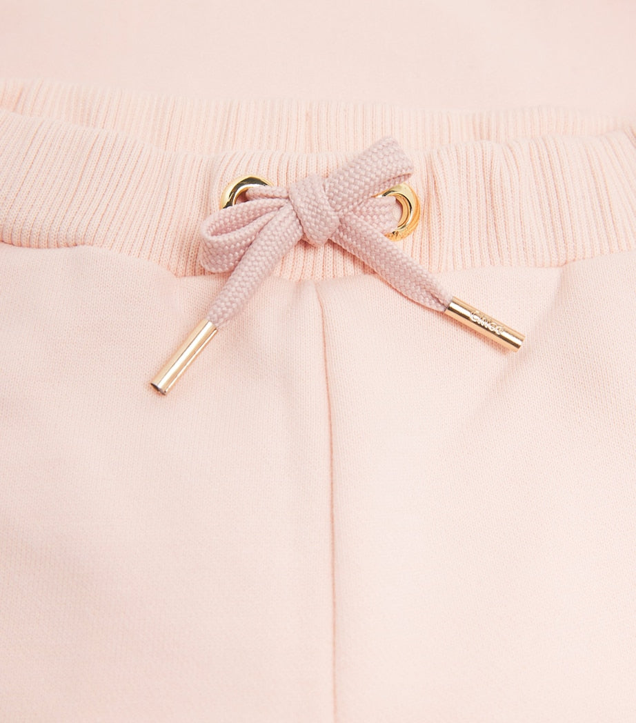 Chloé Kids Logo Straight Sweatpants 6-36 months - British product