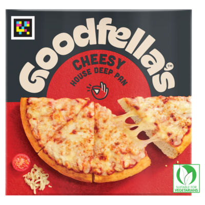 Goodfella's deep pan cheese pizza 421g, UK version