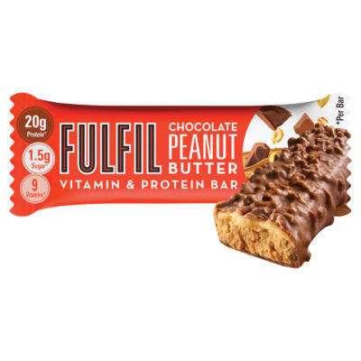Fulfil protein bar chocolate peanut butter flavour 55g - British product