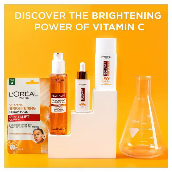 L'Oreal Paris Revitalift Clinical Vitamin C Sheet Mask - British product