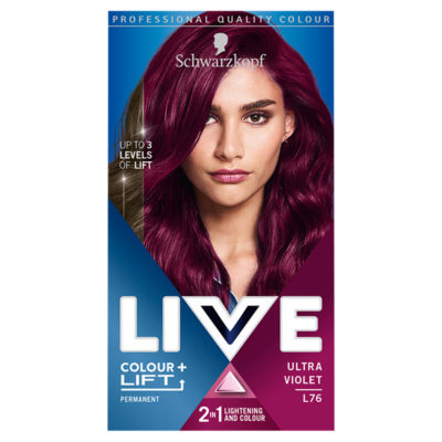 Schwarzkopf Ultra Violet permanent hair dye (British brand)