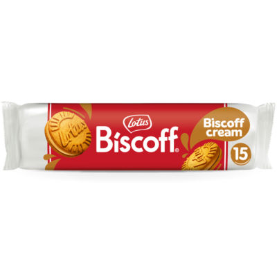 Lotus Biscoff Biscoff cream sandwich biscuits 150g, UK version
