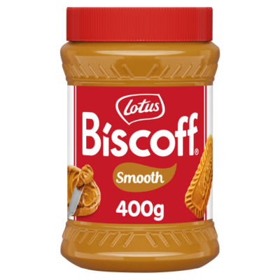 Lotus Biscoff smooth spread 400g, UK version