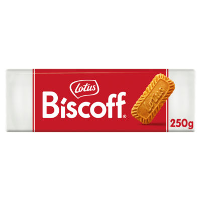 Lotus Biscoff caramelised biscuits 250g, UK version